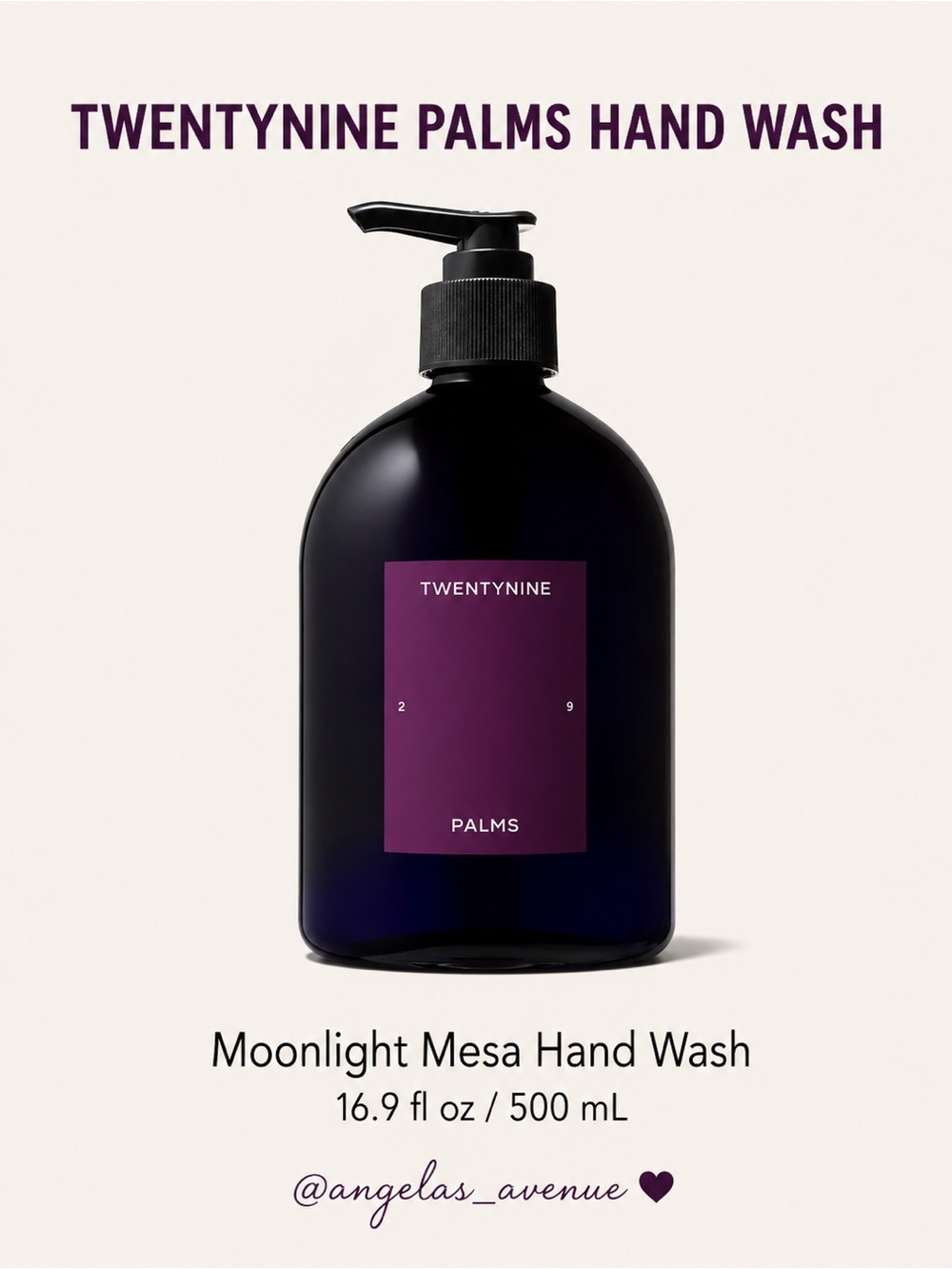 29 Palms HAND WASH - Moonlight Mesa Hand Wash